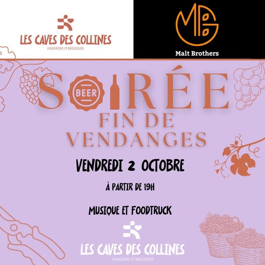 Soirée fin des Vendanges aux Caves des Collines à Vaison la Romaine
