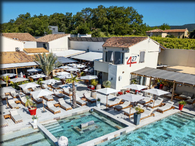 Restaurant le 427 à Cabrières d'Avignon, hameau de Coustellet dans le Vaucluse