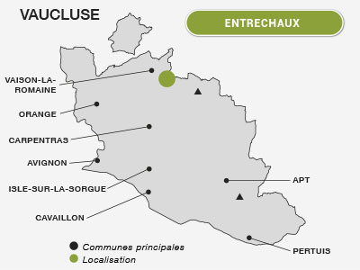 localisation-entrechaux-vaucluse-terroir-vignoble