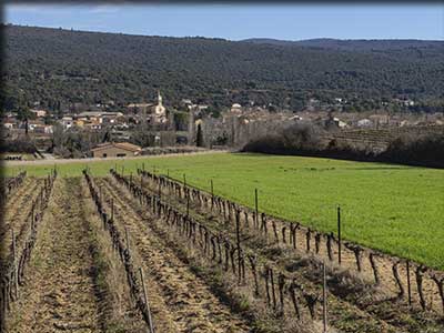 Localisation Villes sur Auzon Vaucluse terroir vignoble